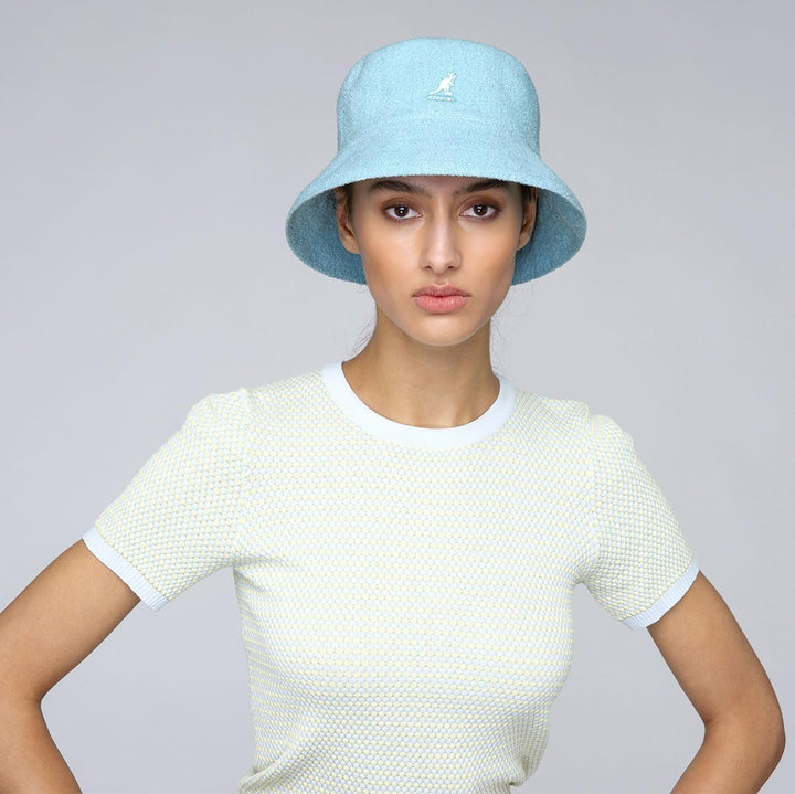 Kangol Unisex Bermuda Bucket Fischerhut S Blau getönt, S Blau getönt