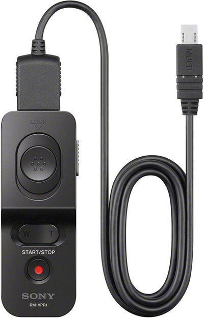 Sony RMVPR1.CE7 Multi-Terminal Kabel-Fernbedienung für vibrationfrei Shutter Release Single, Single