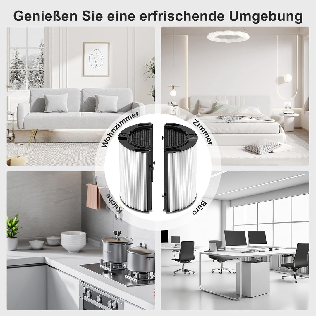 Ersatzfilter kompatibel mit Dyson-Luftfiltermodellen HP04 TP04 DP04 HP09 TP06 TP09 HP07 TP07 PH03 PH