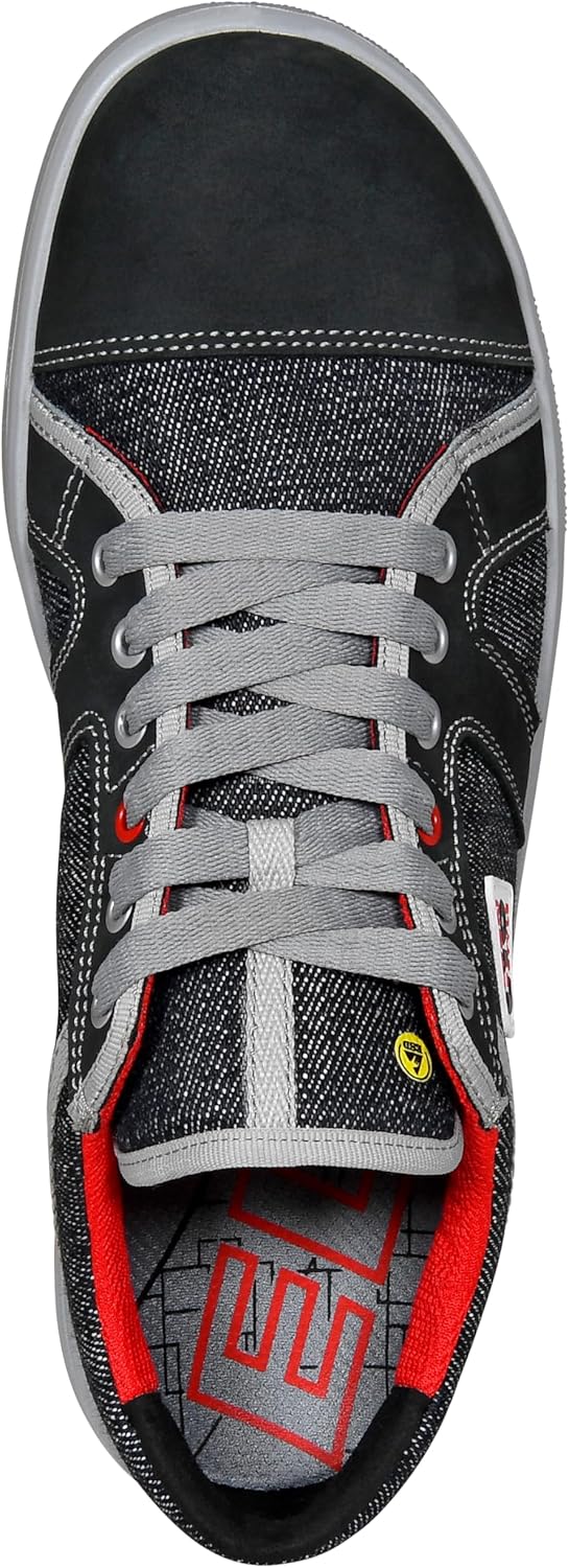 ELTEN Sicherheitsschuhe Sensation Lady Low ESD S2, Damen, Leder/Textil, Stahlkappe, leicht, sportlic