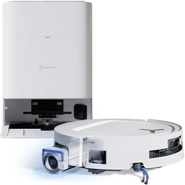 ECOVACS DEEBOT T80 OMNI Saugroboter mit Wischfunktion, 18.000 Pa, OZMO ROLLER Wischwalze mit kontinu