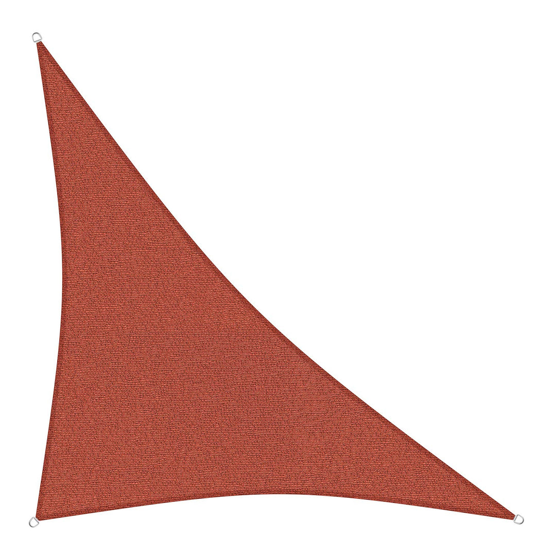 sunprotect 83289 Professional Sonnensegel, 5 x 5 x 7 m, 90° Grad Dreieck, Wind- & wasserdurchlässig,