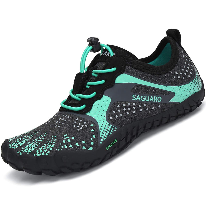 SAGUARO Unisex-Kinder Barfussschuhe Schnell Trocknend Wanderschuhe Leicht Laufschuhe Gr.24-36 25 EU