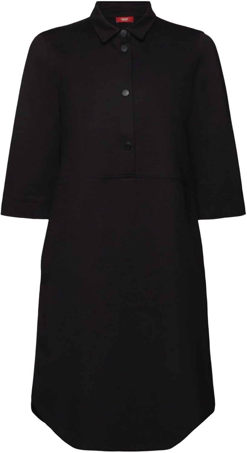 ESPRIT Damen Kleid 36 001/Black, 36 001/Black