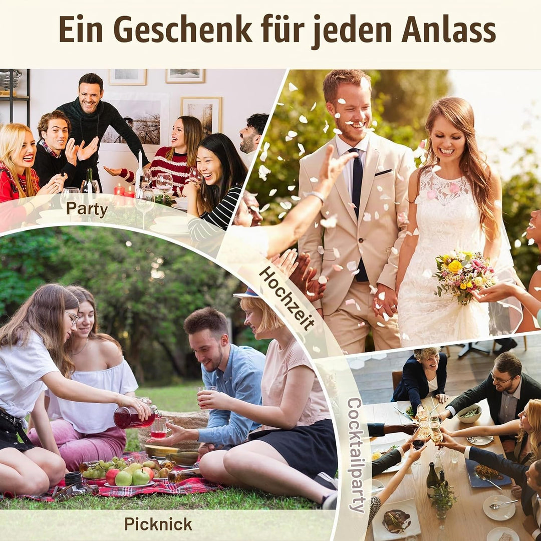 6-Kompartiment-Wurstbrett mit Klappdeckel, tragbares Käse- &amp; Schneidebrett für die Küche,DE