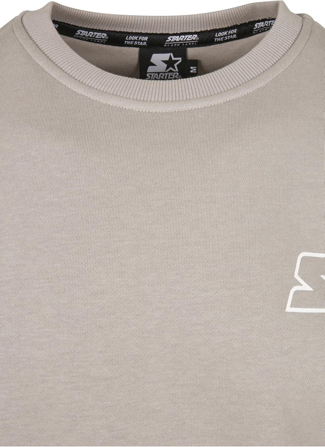 STARTER BLACK LABEL Herren Starter Small Logo Crew S Grau, S Grau