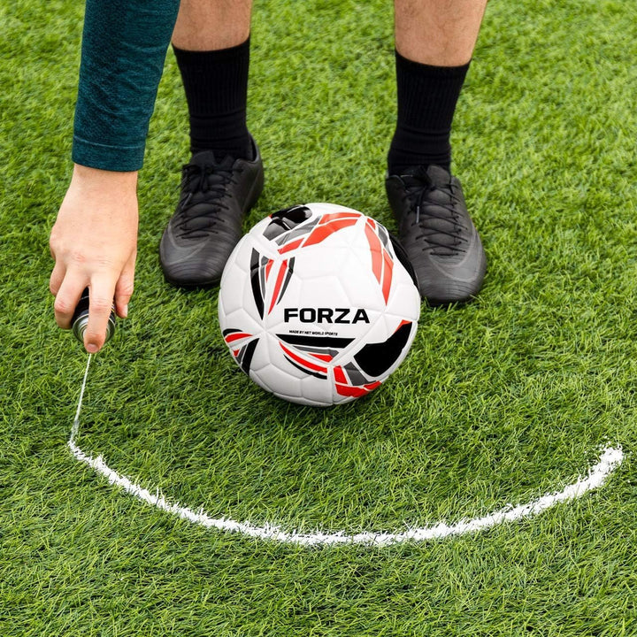 FORZA Fussball-Schiedsrichter-Verschwindungsspray – Nicht permanenter Schaumspray – Holster optional