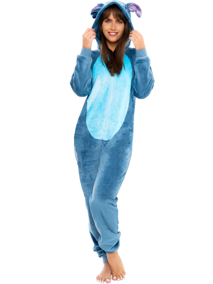 Disney Damen Onesie Lilo &amp; Stitch L Blau, L Blau