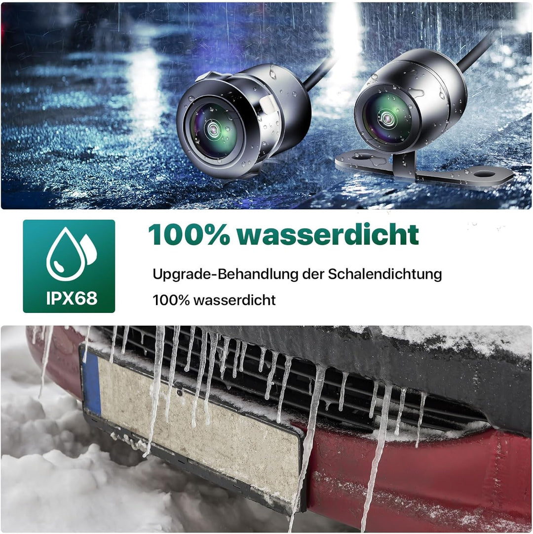 AHD 1080P Rückfahrkamera Funktioniert Nur mit Monitoren und Radio, die das AHD 1080P Videosignal Unt