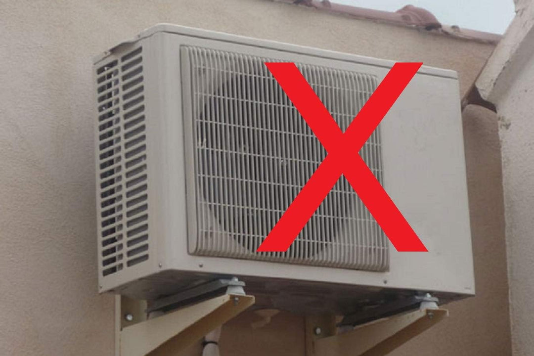 SMART-T-HAUS 7042005 Schutzhülle für Klimaanlagen, wasserdicht, doppeltes Gewebe und UV-Schutz, Grau