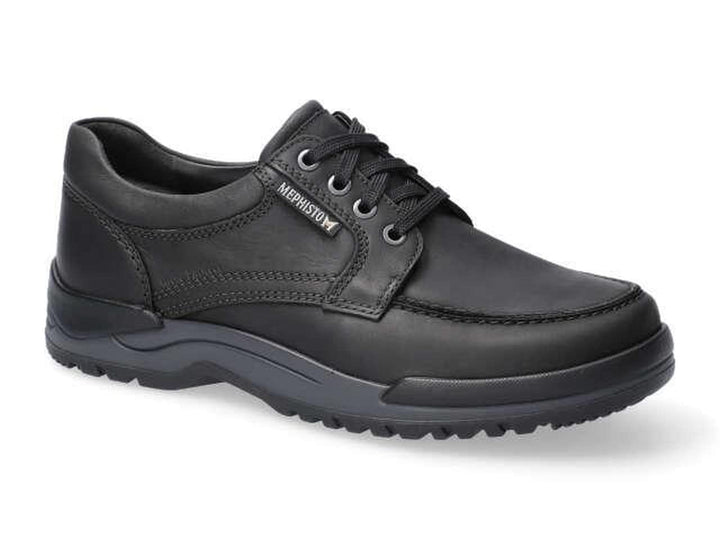 Mephisto CHARLES GRIZZLY 178 CHESTNUT, Herren Derby Schnürhalbschuhe, Schwarz