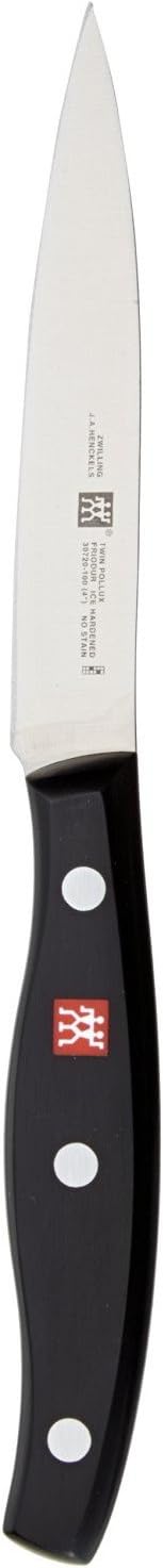 Zwilling 1001355 Spick-/Garniermesser, Klingenlänge: 10 cm, Kleines Klingenblatt, Rostfreier Spezial