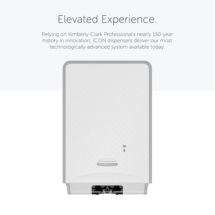Kimberly-Clark Professional Automatischer ICON-Handseifen- und Desinfektionsmittelspender (53944), w