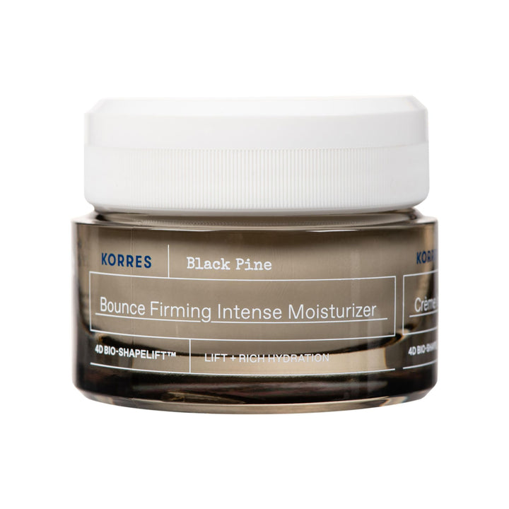 KORRES BLACK PINE 4D Bio-ShapeLift Straffende, intensiv feuchtigkeitsspendende Creme vegan (trockene