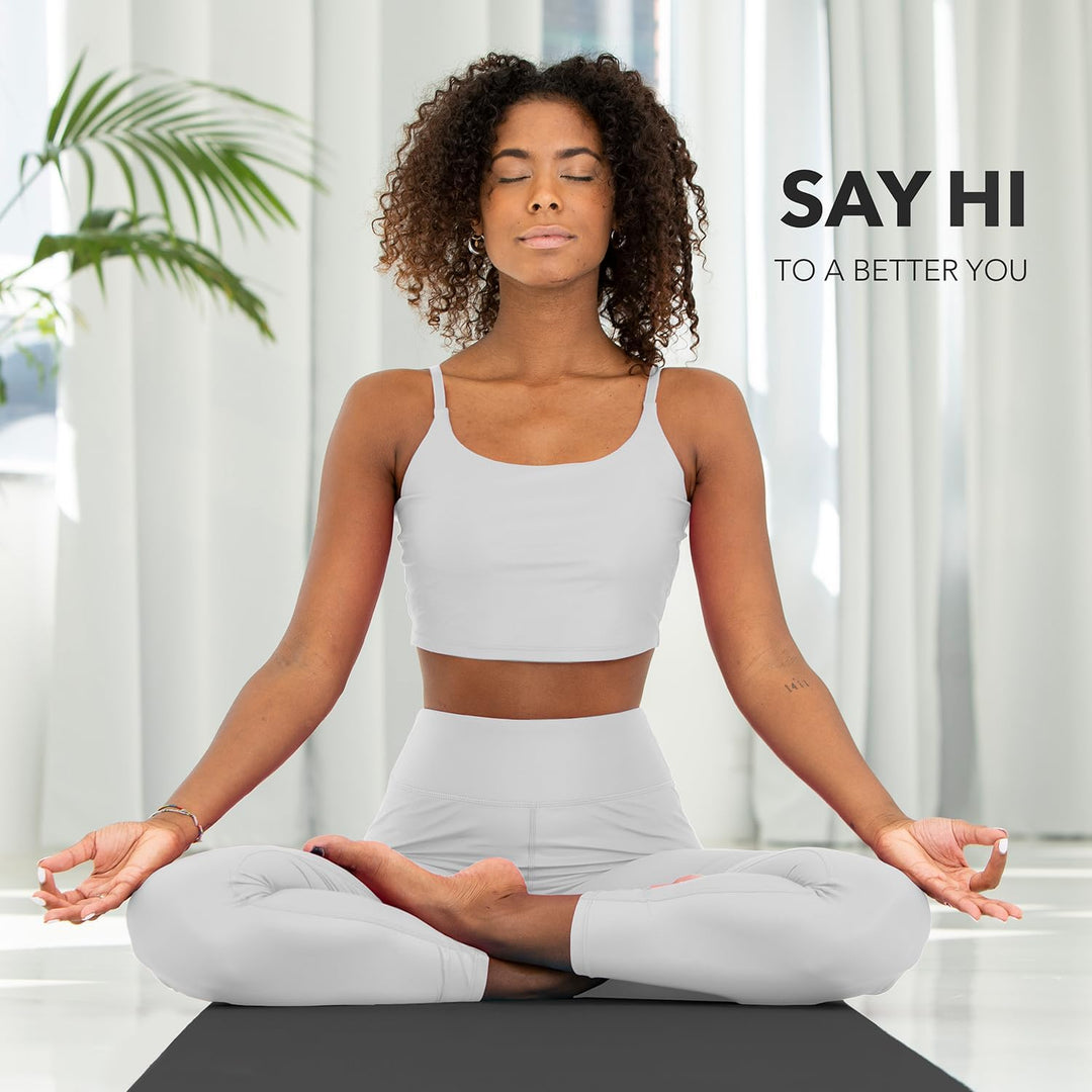 RE:SPORT Yogamatte Phthalatfrei | Gymnastikmatte rutschfest | Fitnessmatte schadstofffrei | Training