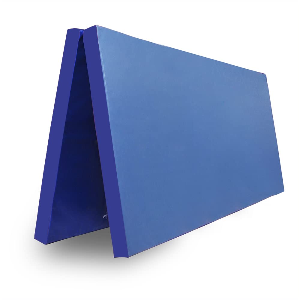 Klappbare Turnmatte – 200 x 100 cm - 6 oder 8 cm stärke wählbar - RG 22 kg/m³ – faltbare Matte für G