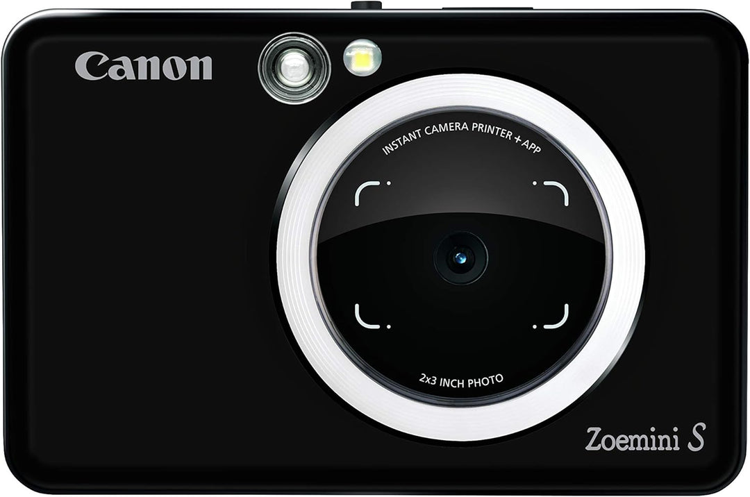 Canon Zoemini S Sofortbildkamera Mini Fotodrucker digital 8 MP (Sucher, Ringblitz/ LED Blitz, Micro