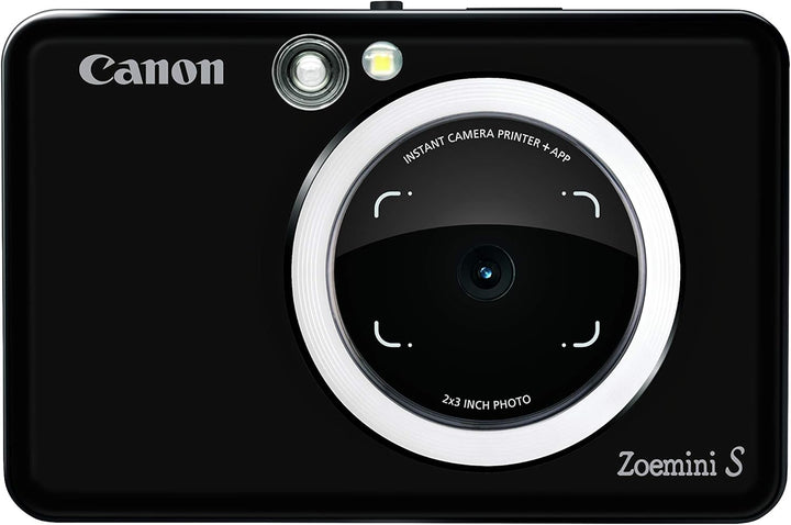 Canon Zoemini S Sofortbildkamera Mini Fotodrucker digital 8 MP (Sucher, Ringblitz/ LED Blitz, Micro