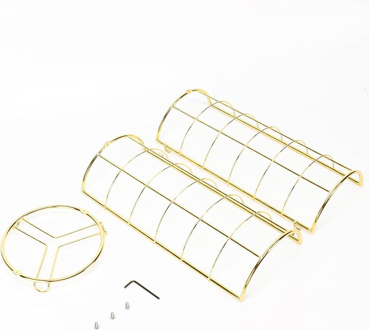 NearMoon Toilettenpapier-Organizer, freistehend, 3 Rollen, Taschentuchaufbewahrung, Metall, Badezimm
