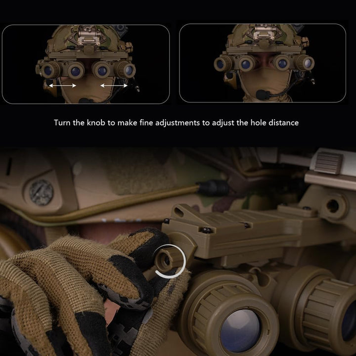 Tactical GPNVG 18 Dummy Modell, Nachtsichtbrille Modell, für Taktische Helm NVG Mount | für Cosplay