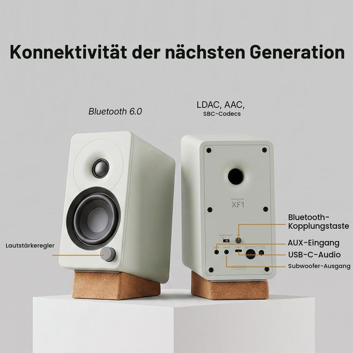 Creative XF-1 schwarzer Lautsprecher