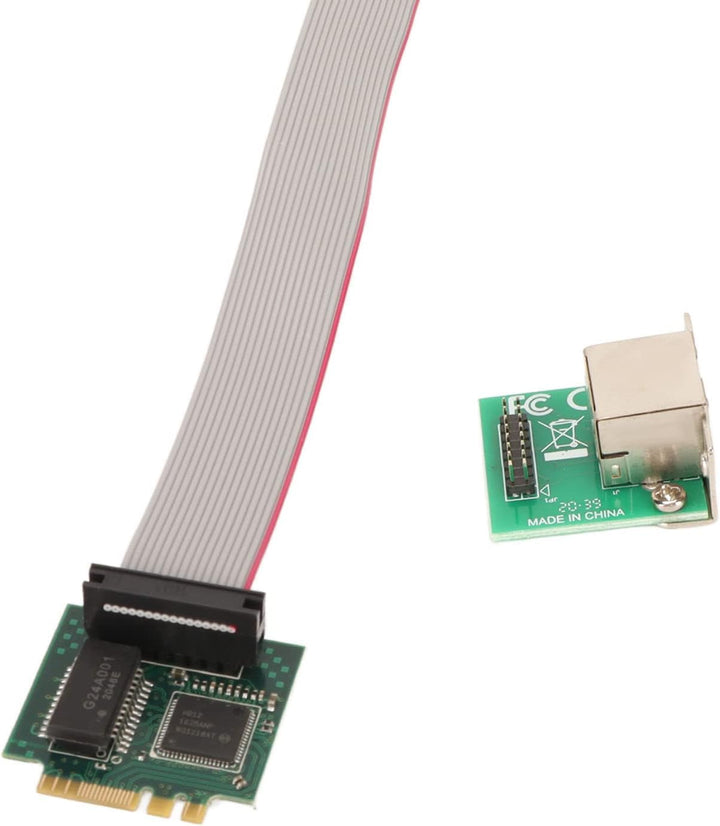 Annadue Gigabit Ethernet Server Netzwerkadapter, M.2 A+E I210AT Gigabit Server Netzwerkkarte, 10/100