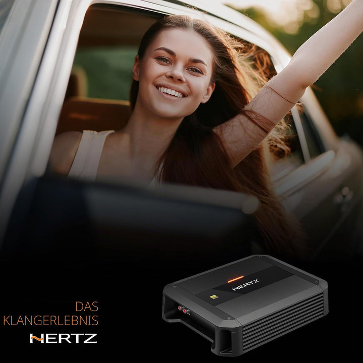 Hertz Dieci Power DP 2.200 2-Kanal Class-AB Verstärker, 2x130W RMS bei 2 Ohm, Hi-Res Audio, 10 Hz bi