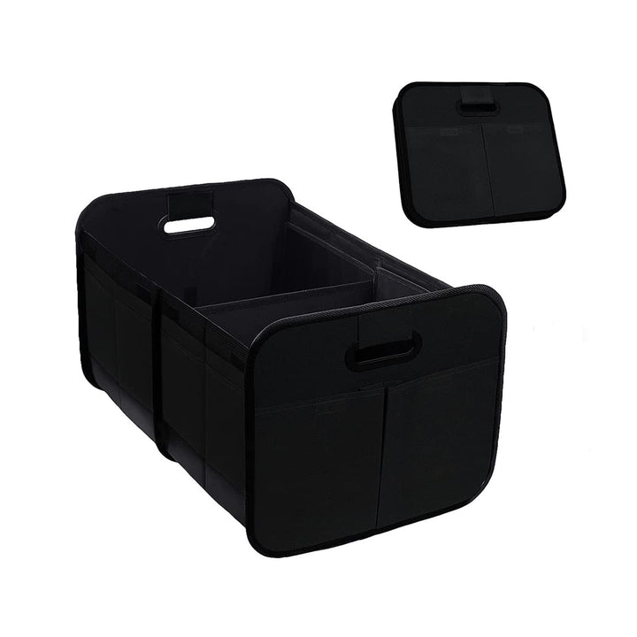 CGEAMDY Kofferraum Organizer, Auto Kofferraumtasche Faltbar & Stabil, Rutschfeste Auto Faltbox Aufbe