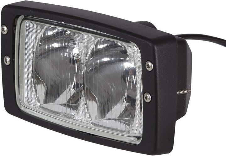 HELLA - Halogen-Arbeitsscheinwerfer - Double-Beam - 24/12V - 2300lm - Einbau/Schraubanschluss - 2-Pu