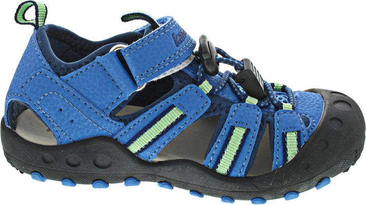 KAMIK Unisex-Kinder Crab Geschlossene Sandalen 31 EU Blue Green, 31 EU Blue Green