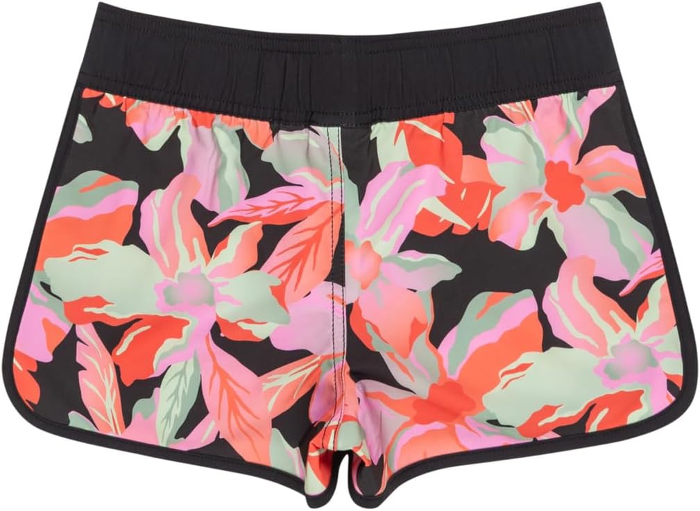 Roxy Mädchen Good Waves Only Badeanzug (1er Pack) 12 Jahre Anthracite The Moves Floral, 12 Jahre Ant