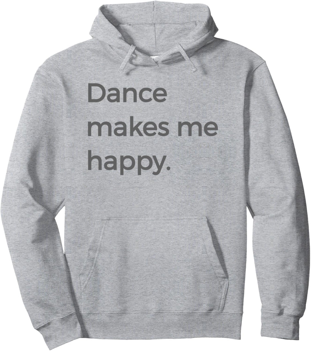 Tanz macht mich glücklich Design-Ballett-Tanz-Liebestanzen Pullover Hoodie