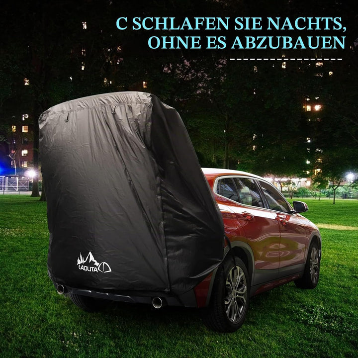 GJCrafts heckzelt Auto, mit Moskitonetz Winddicht, Sonnenschutz, wasserdicht Auto Camping Zelt/Angel