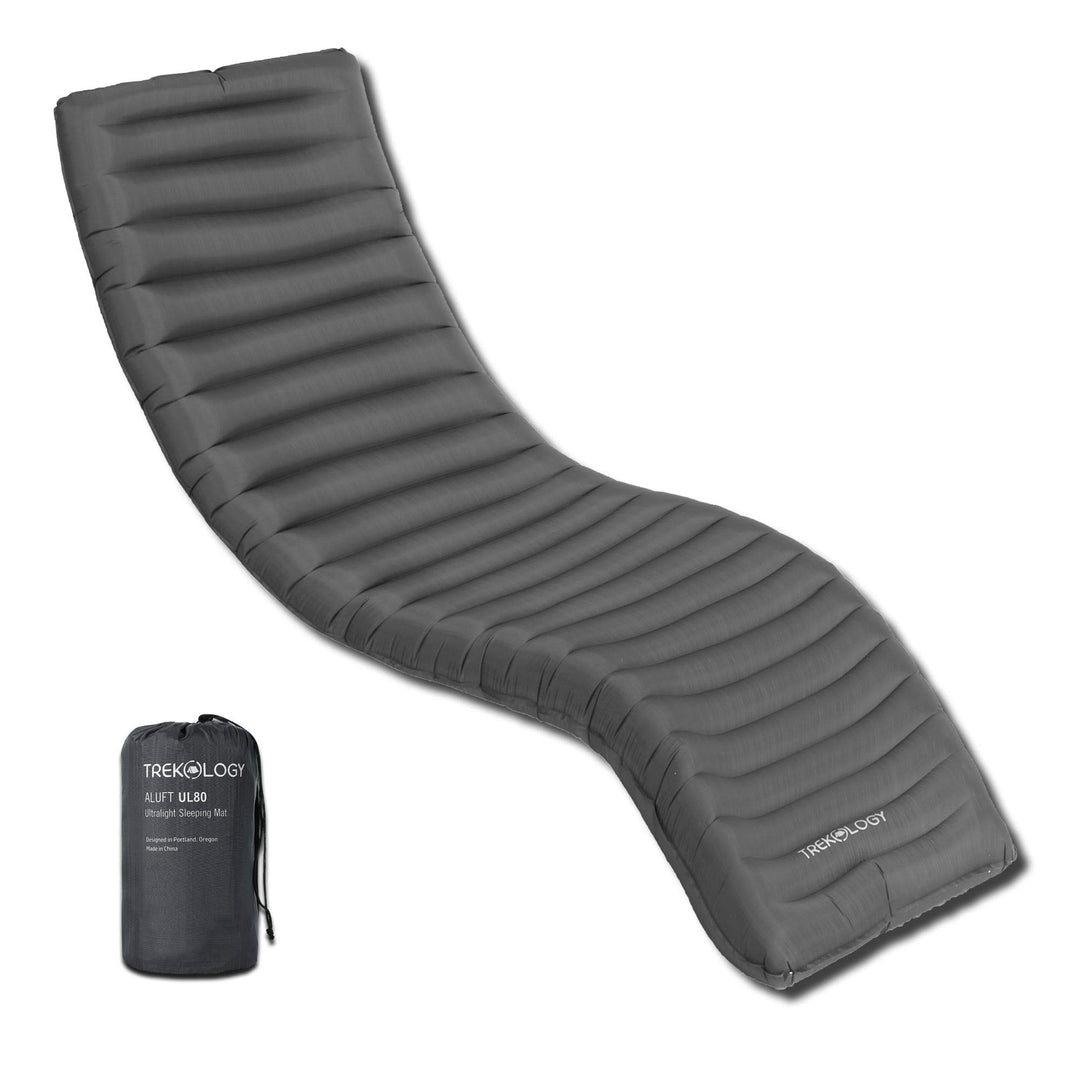 TREKOLOGY Isomatte aufblasbar, Sleeping Pad, Camping Luftmatratze - UL80 aufblasbare Isomatte Campin