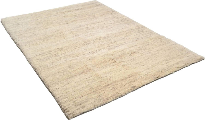 Original marokkanischer Berber Teppich aus 100% nachhaltiger Schurwolle (Wollsiegel); handgeknüpft,