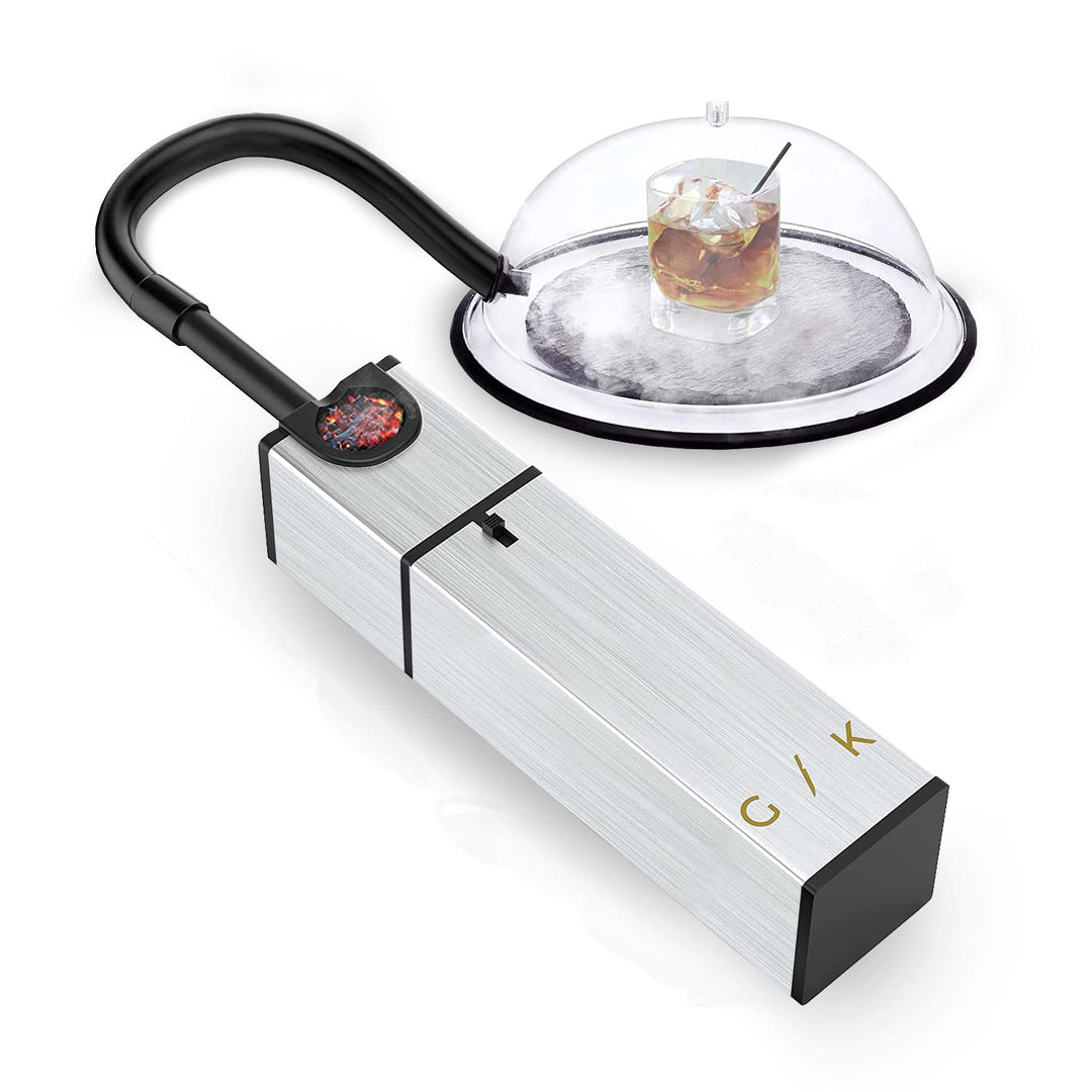 Gramercy Cocktail Smoker Set –Drink Smoker | Whiskey Smoker | Smoke Meat, Drink & Food Smoker Indoor