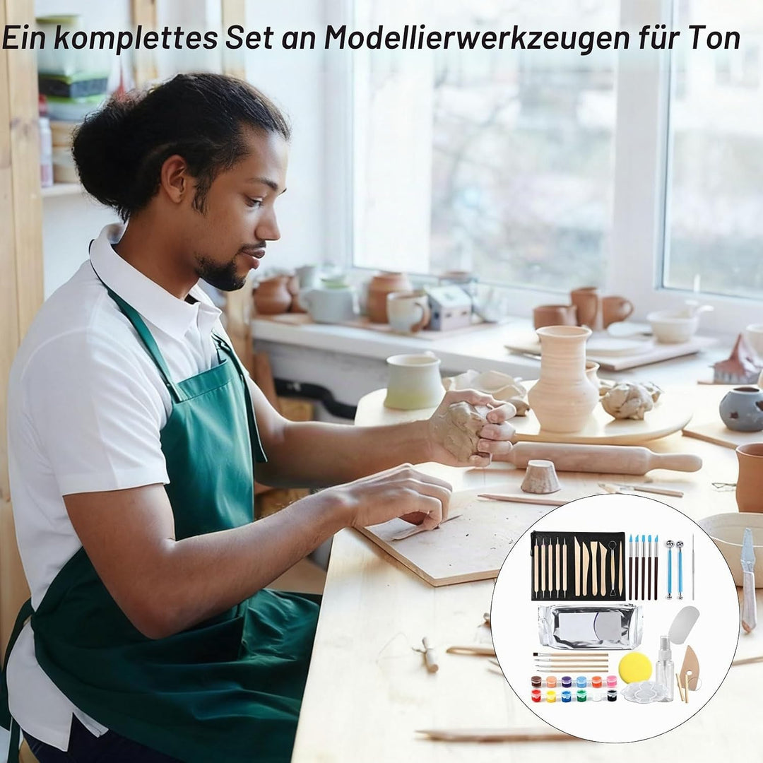 Modelierwerkzeugset Ton Werkzeug Set, Modellierwerkzeuge, Modelliermasse Werkzeug, Sculpting Werkzeu