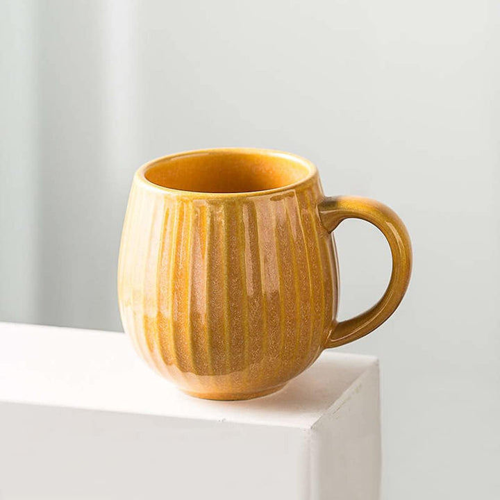 Saumo 480ml Hochwertige Handgefertigte Kaffeetasse aus Porzellan - Kaffee & Tee Tasse in Modern Vint