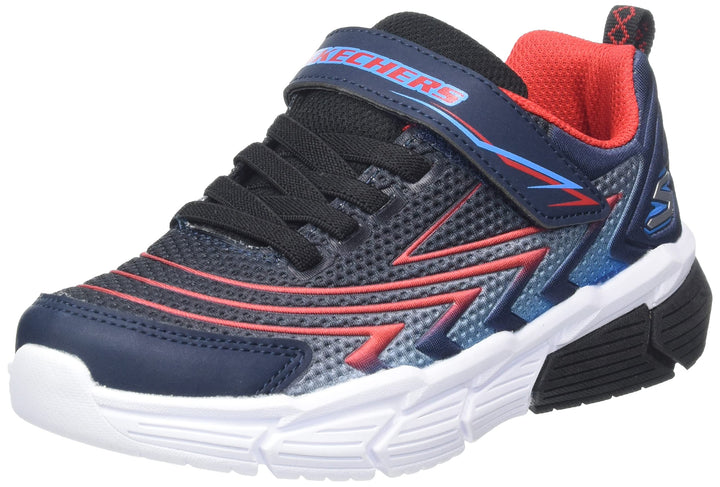 Skechers Jungen 403852l BgrdSneaker 27 EU Marineblau Multi Textile Multi Trim, 27 EU Marineblau Mult