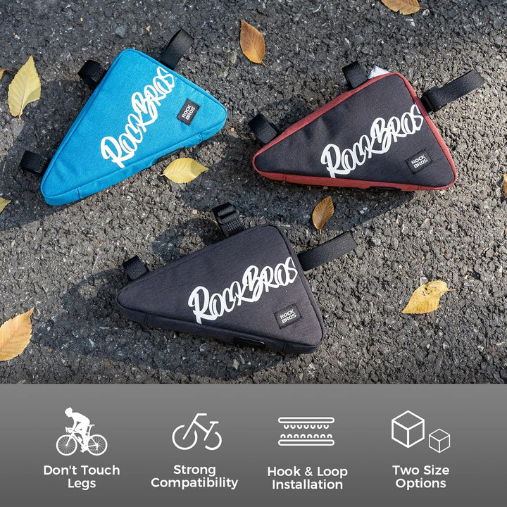 ROCKBROS Rahmentasche Fahrrad Dreieckstasche für MTB Rennräder Ebike Triangle Bag Fahrradtasche Rahm