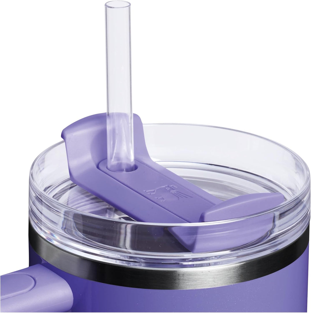 STANLEY Quencher H2.0 Flowstate Trinkflasche Mit Strohhalm 1.2L - Thermobecher Kühlt 11 Stunden - 48