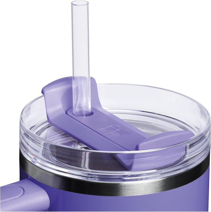 STANLEY Quencher H2.0 Flowstate Trinkflasche Mit Strohhalm 1.2L - Thermobecher Kühlt 11 Stunden - 48