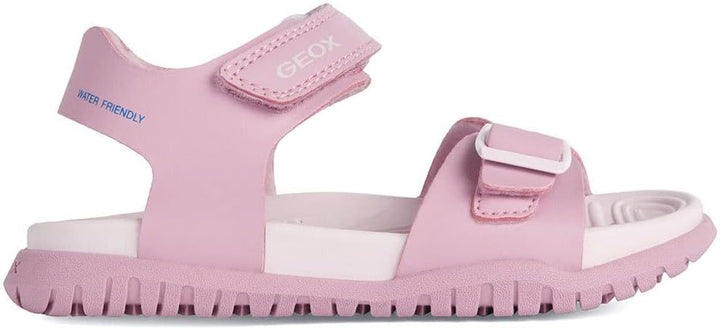 Geox Mädchen J Fommiex Gir Sandal 28 EU Dk Pink Lt Lilac, 28 EU Dk Pink Lt Lilac
