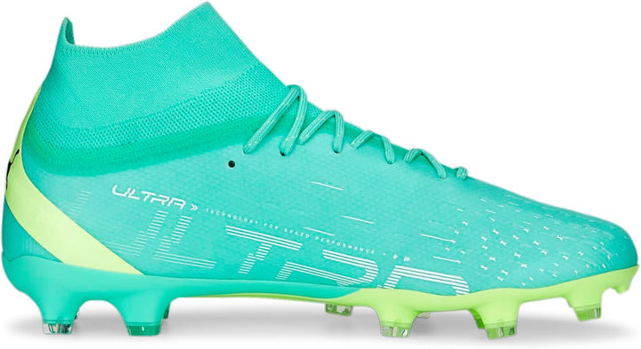 PUMA Herren Ultra Pro Fg/AgFussballschuh 41 EU Electric Peppermint Puma White Fast Yellow, 41 EU Ele