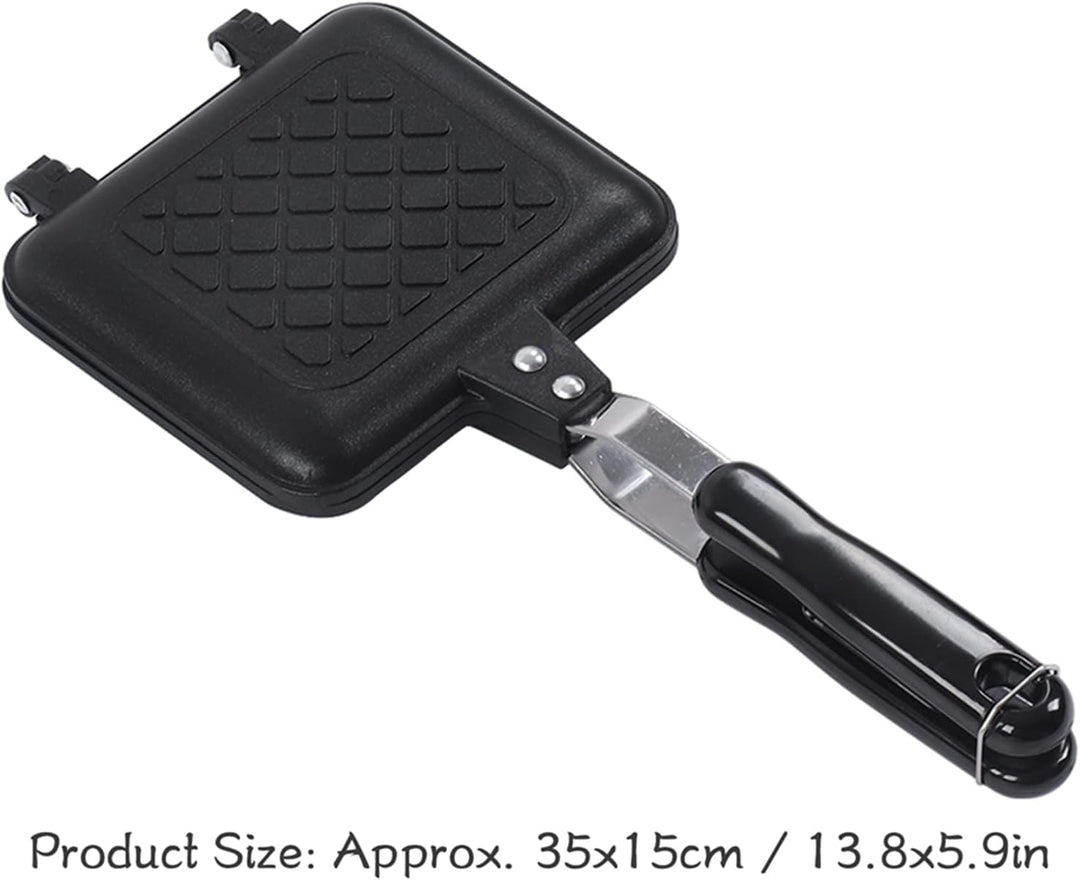 Ejoyous Heisser Sandwich-Maker, Antihaft-Panini-Pfanne, Sandwich-Pfanne, Frühstück, Doppelseitige Br