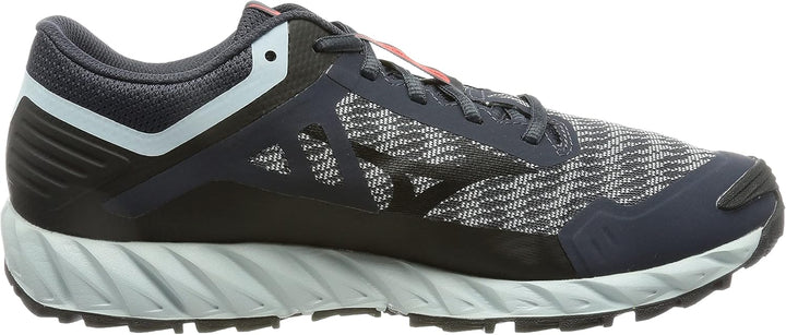 Mizuno Wave Ibuki 3 Herren Traillaufschuh 40.5 EU Indiaink Black Wanblue, 40.5 EU Indiaink Black Wan