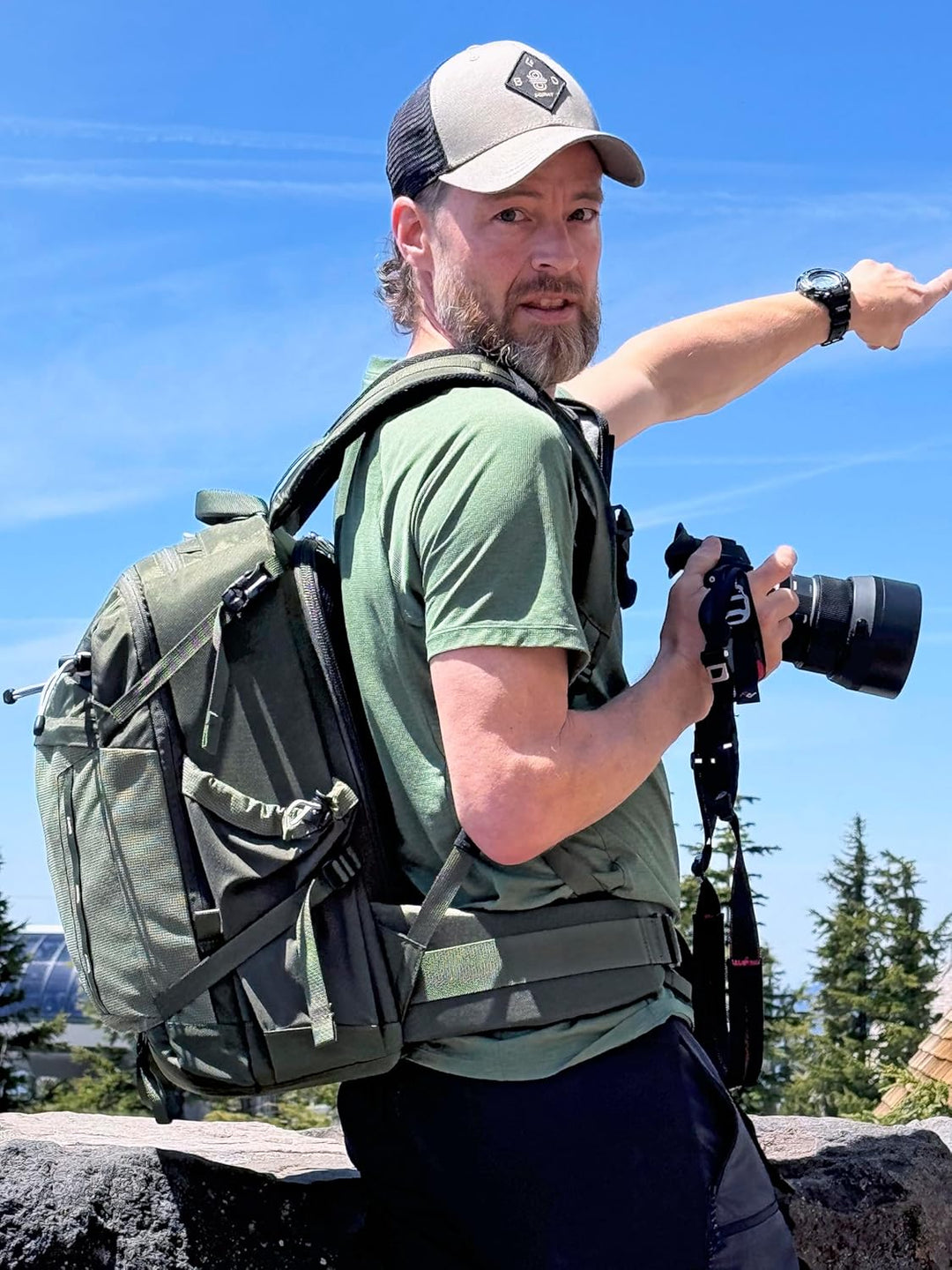 Think Tank Parent Foto and BackLight backpacks Mountane Green 15L, Mountane Green 15L