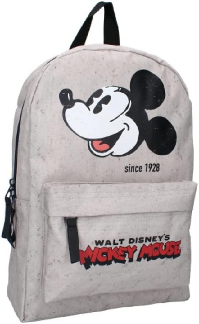 mybagstory - Rucksack – Mickey Mouse – Grau – Disney – Kinder – Schule – Kindergarten – Kindergarten