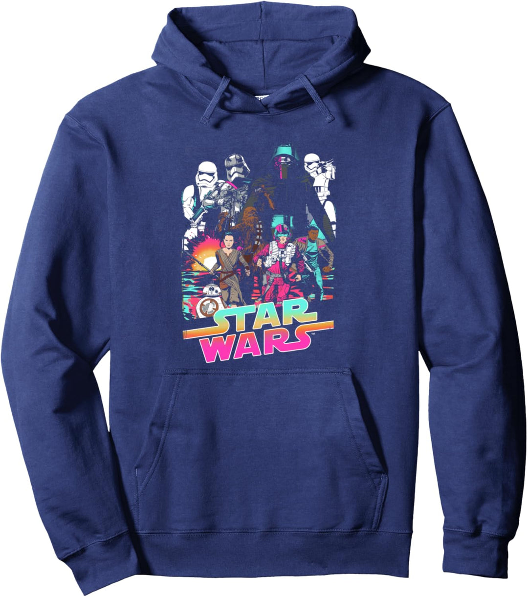 Star Wars Movie Poster Episode 7 Kylo Ren & Rebels Pullover Hoodie