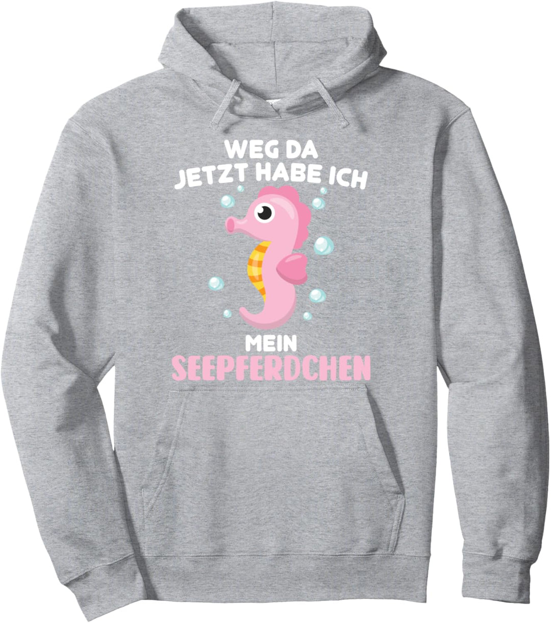 Seepferdchen Schwimmen Schwimmer Pullover Hoodie